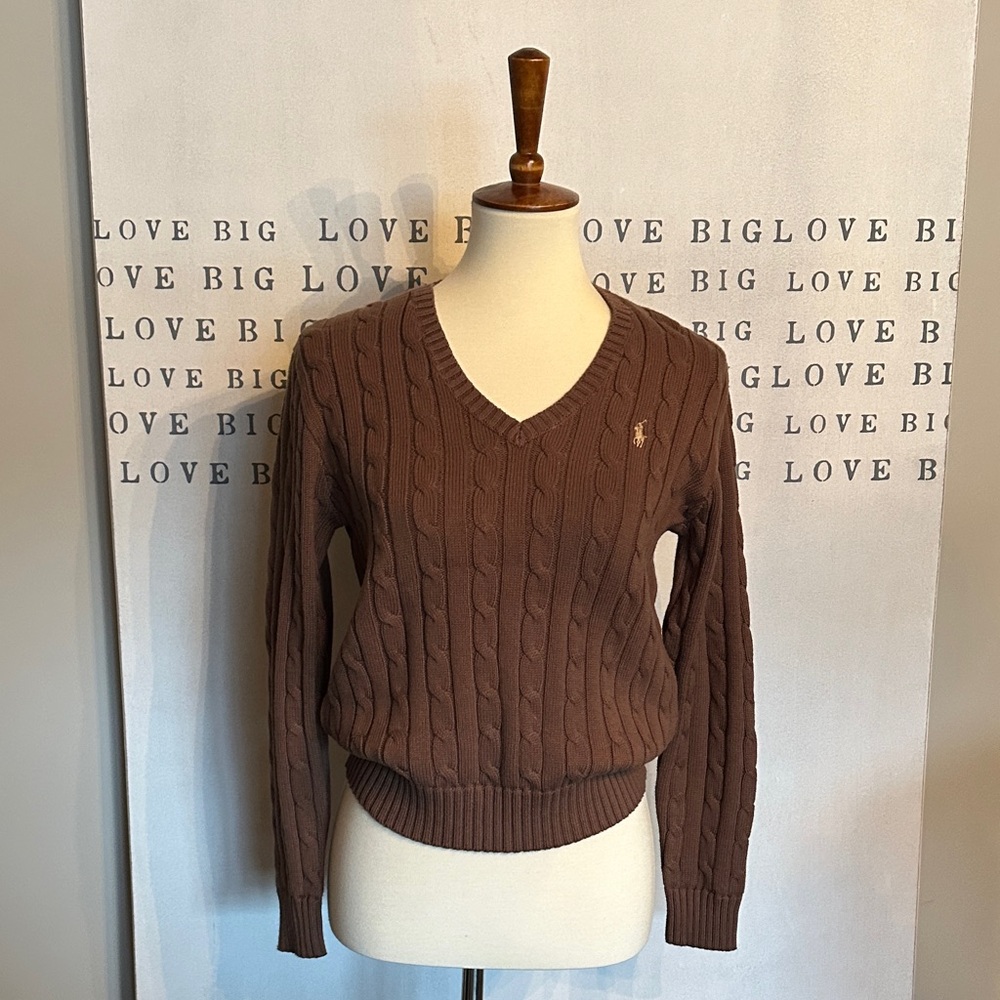 RL VNeck sweater